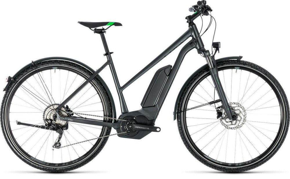 Электровелосипед Cube Cross Hybrid Pro Allroad 400 Lady (2018)