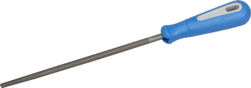 ЗУБР Профессионал круглый напильник, двухкомпонентная рукоятка, 200 мм