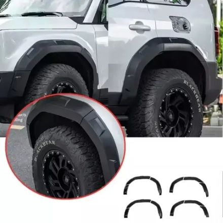 Расширители арок для Toyota Land Cruiser Prado 250 LC250 Крузак Накладки на боковые арки Колесные арки Фендера