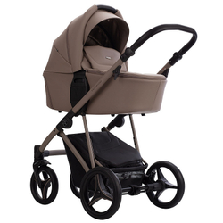 Детская коляска Bebetto Pelpasso Pro 3 в 1 с автокреслом Avionaut Cosmo 04 Св.бежевая кожа