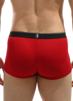 Хлопковые трусы-боксеры с логотипом Jolidon Men на резинке (Размер: XXL) (Цвет: черный)