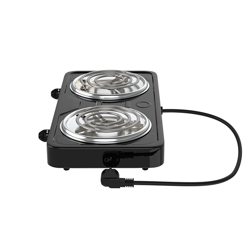 Настольная плитка Maxvi HE201 (2-комфорки электрическая)