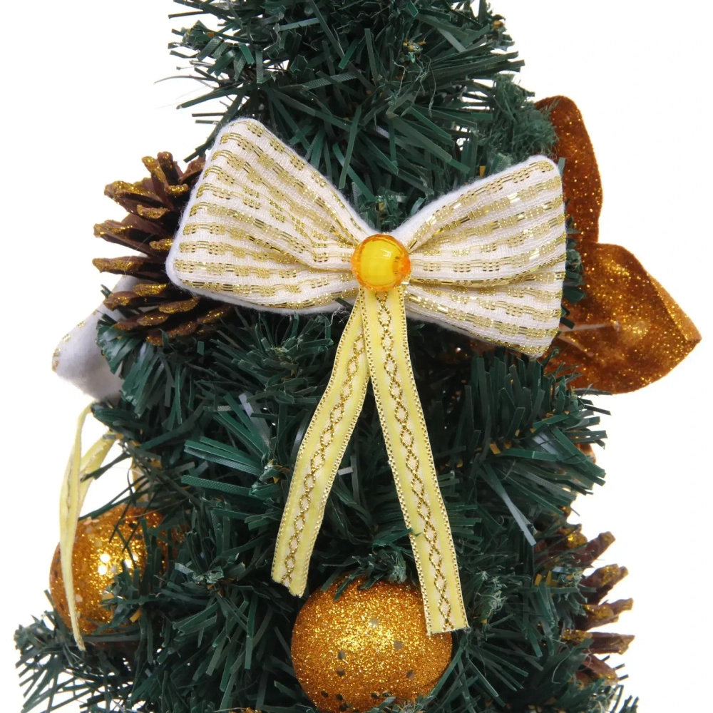 Елка в горшке «Зимняя нежность» 40 см, Золото