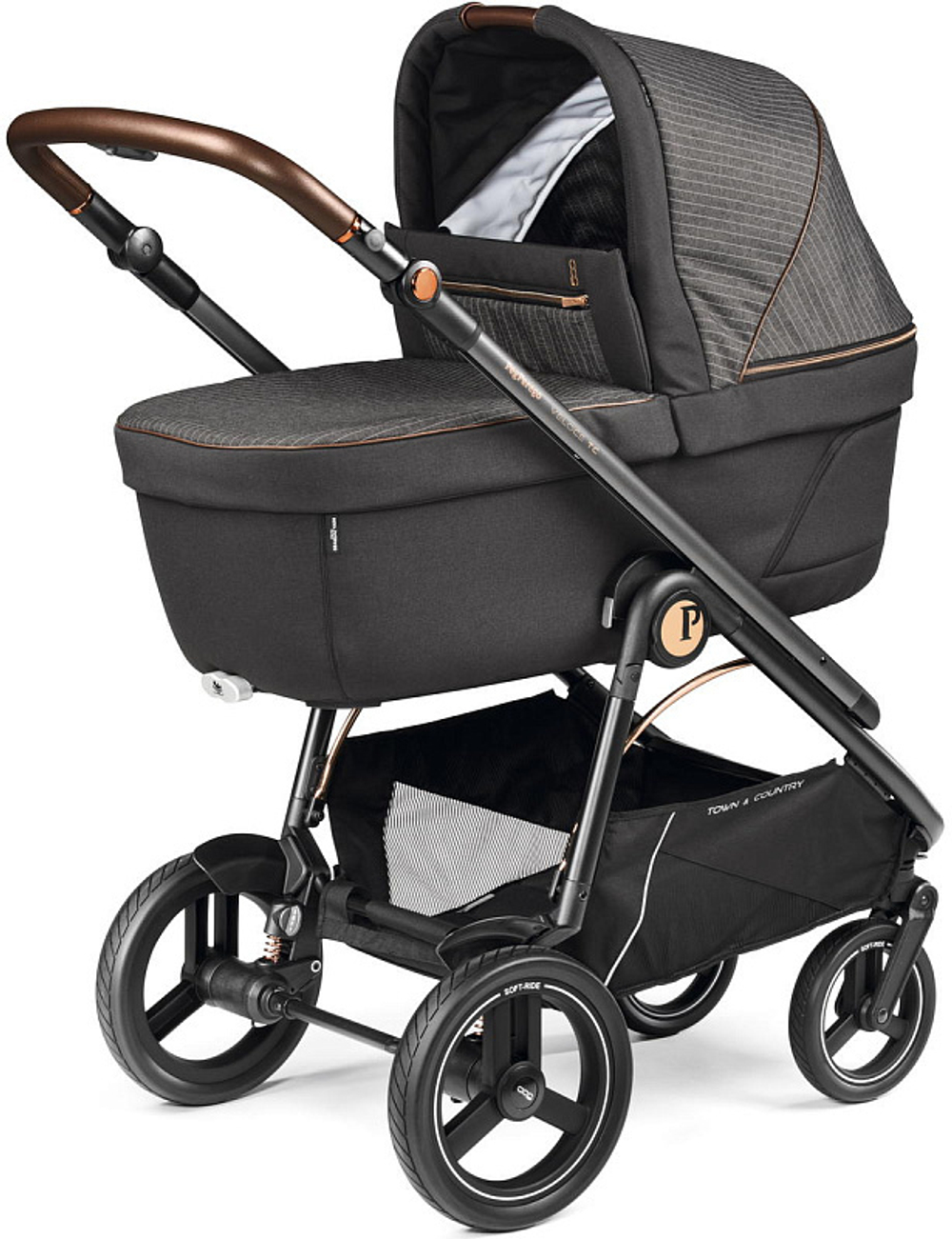 Коляска 3 в 1 Peg Perego Veloce TC Belvedere SLK Fiat 500