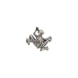 "Квакуха"  кольцо в серебряном покрытии из коллекции " Животные" от Jenavi