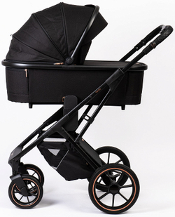 Детская коляска Peppy Tecla 2 в 1 Rose Black Черный