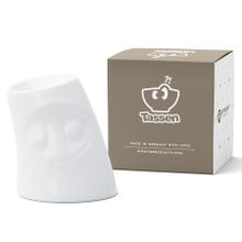 Фарфоровый подсвечник для чайной свечи Cozy T02.81.01, 8.5 см, белый