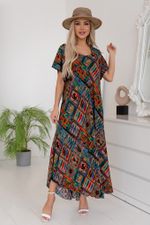 Платье Магия лета (абстракция) Р11-867/5 Nikol (Акция)