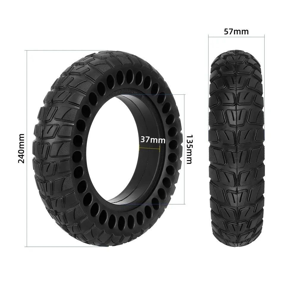 Покрышка литая 10х2,5-6 Kugoo M4 внедорожная