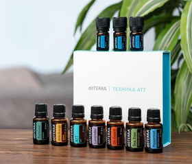 Набор эфирных масел для массажа doTERRA «Техника АТТ» + регистрация + подарки + видеокурс