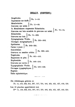 Katalog Frühester Erzeugnisse Der Druckerkunst | Theodor Oswald Weigel