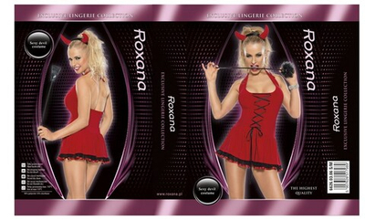 Костюм прелестной дьяволицы из 2 предметов (Размер: XL-XXL) (Цвет: красный)