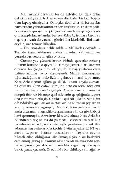 Yüz ilin tənhalığı