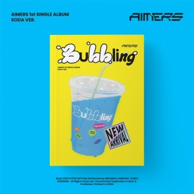 Альбом AIMERS - Bubbling 1st Single Album SODA Version