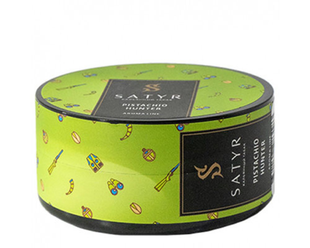 М. Табак для кальяна Satyr Aroma line Pistachio Hunter (Фисташковое мороженое) 25гр