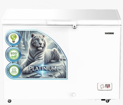 Морозильник Platinum PLF-300W 250 л белый