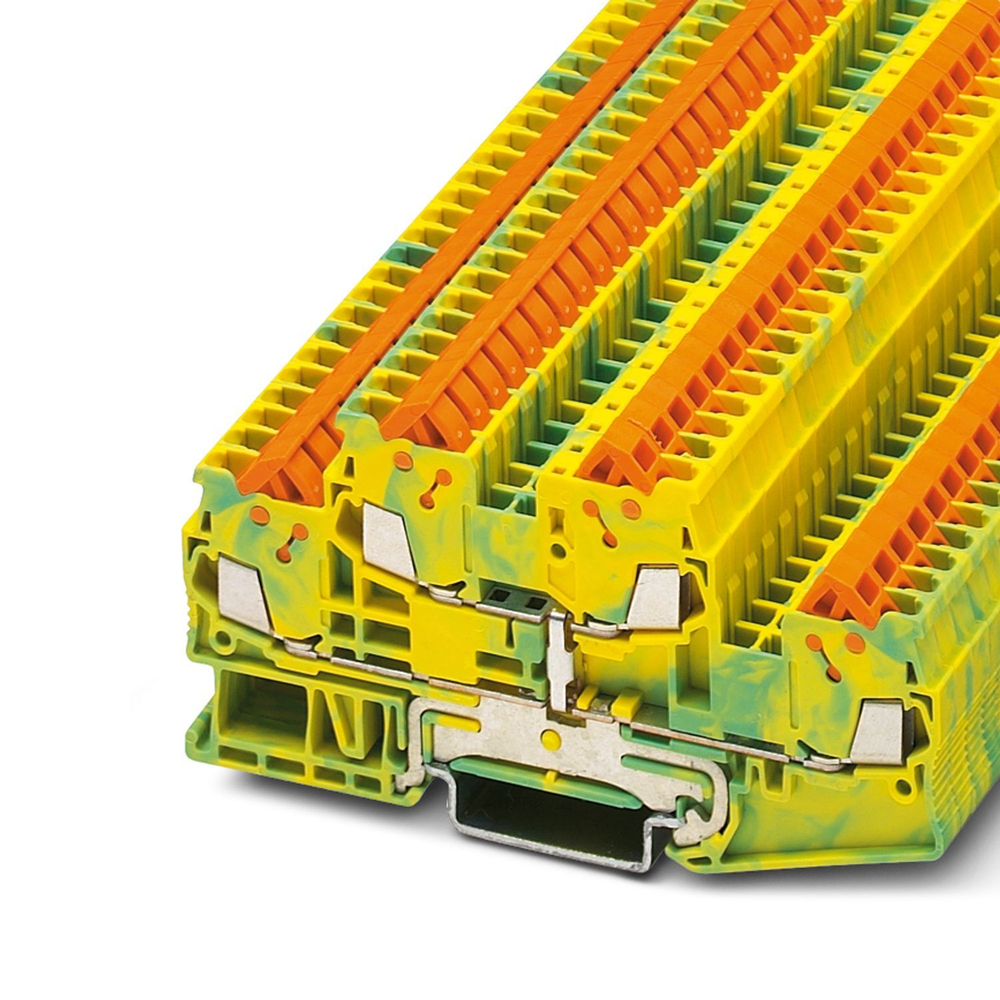 3205132 - QTTCB 1,5-PE - Двухъярусная заземляющая клемма