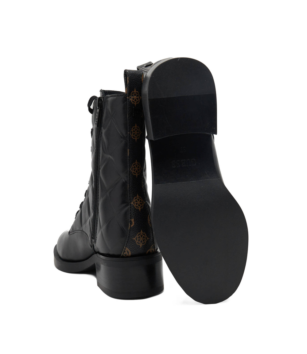 Кожаные ботильоны taelin Guess - черный(FL8TEL FAL10)