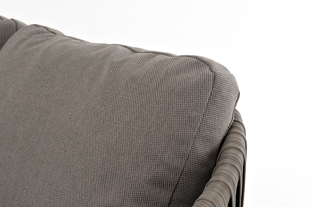 "Флоренция" лаунж-зона из искусственного ротанга, цвет графит