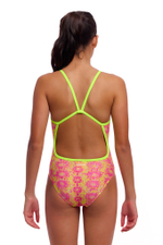 Купальник FUNKITA Girl's Poison Pink (Single Strap)