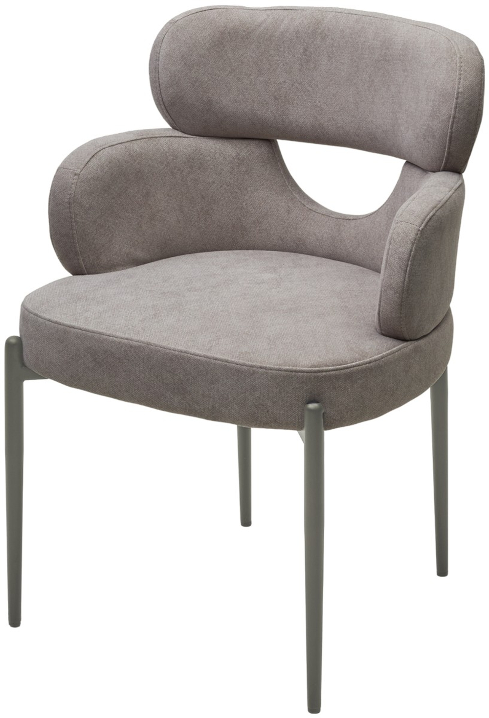 Стул М-City DISAUR Валтер (Valter) Ar627-11B Молочный, ткань, Латте каркас