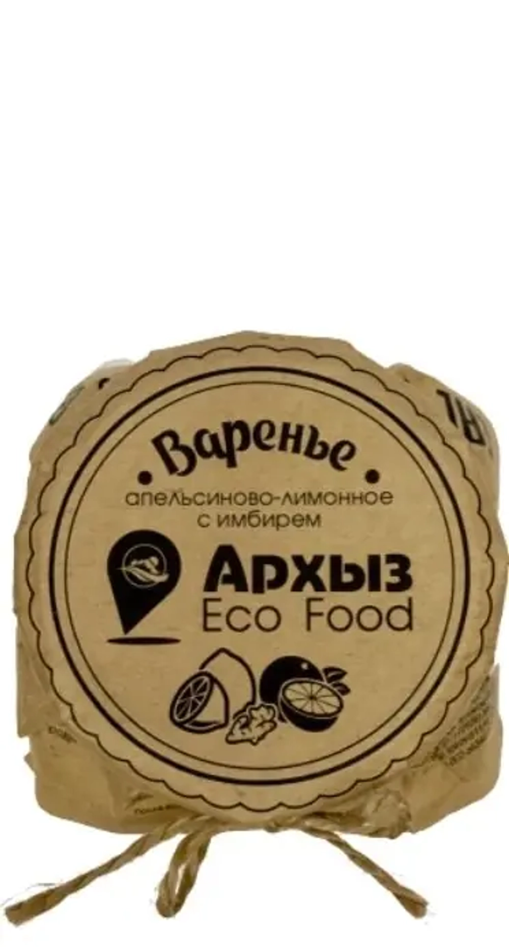 Варенье “Архыз Eco Food” - Апельсиново-лимонное с имбирем 300г