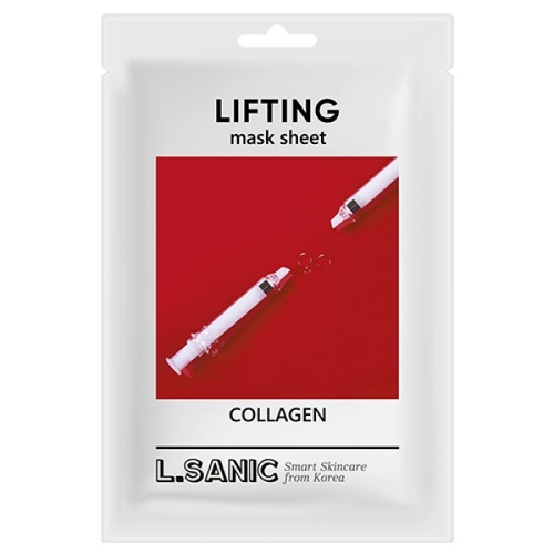 Тканевая маска Лифтинг Эффект с Коллагеном L.Sanic Collagen Lifting Mask Sheet 5шт