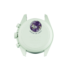SWATCH Men 42mm Green Watch SO33G100