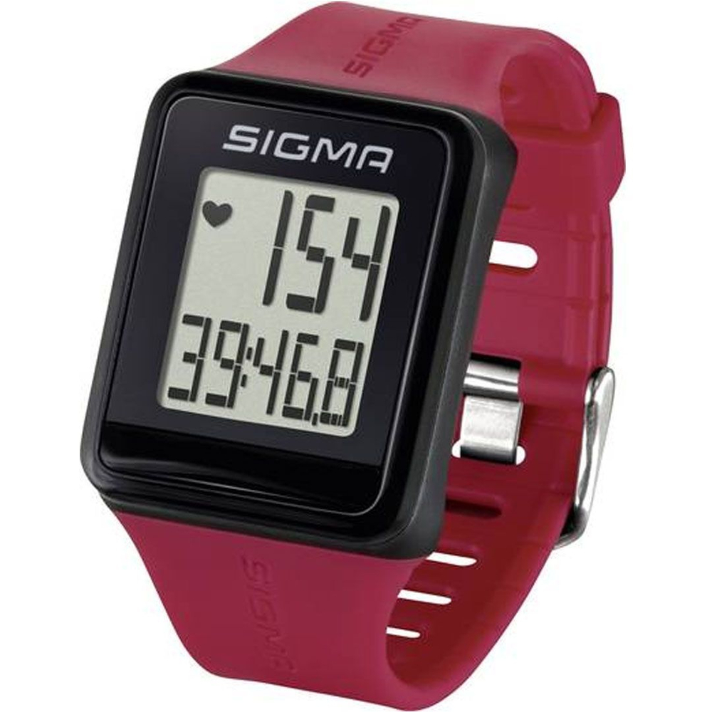 Часы SIGMA ID.GO Rouge, 3 функции (аналог.пульсометр) арт. 24530