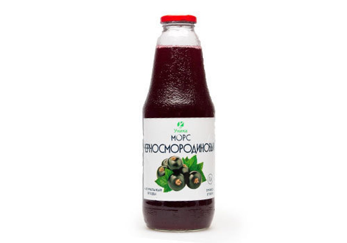 Морс черносмородиновый Уника, 1л
