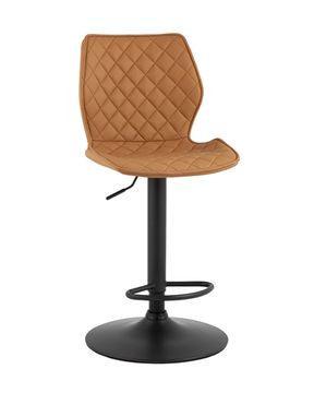 Стул барный Dome экокожа коричневый 2 шт