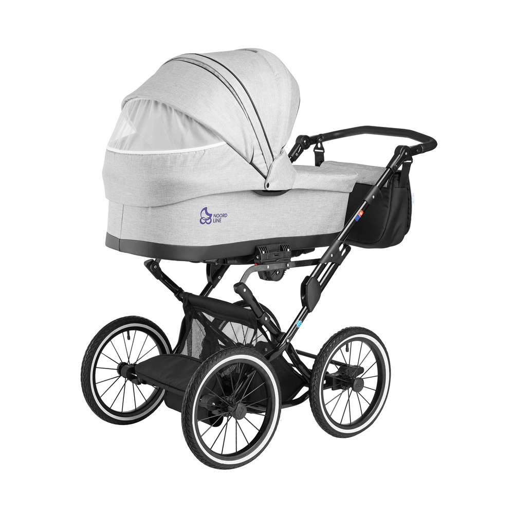 Детская коляска Noordline Beatrice Classic 3 в 1 (Cерый)