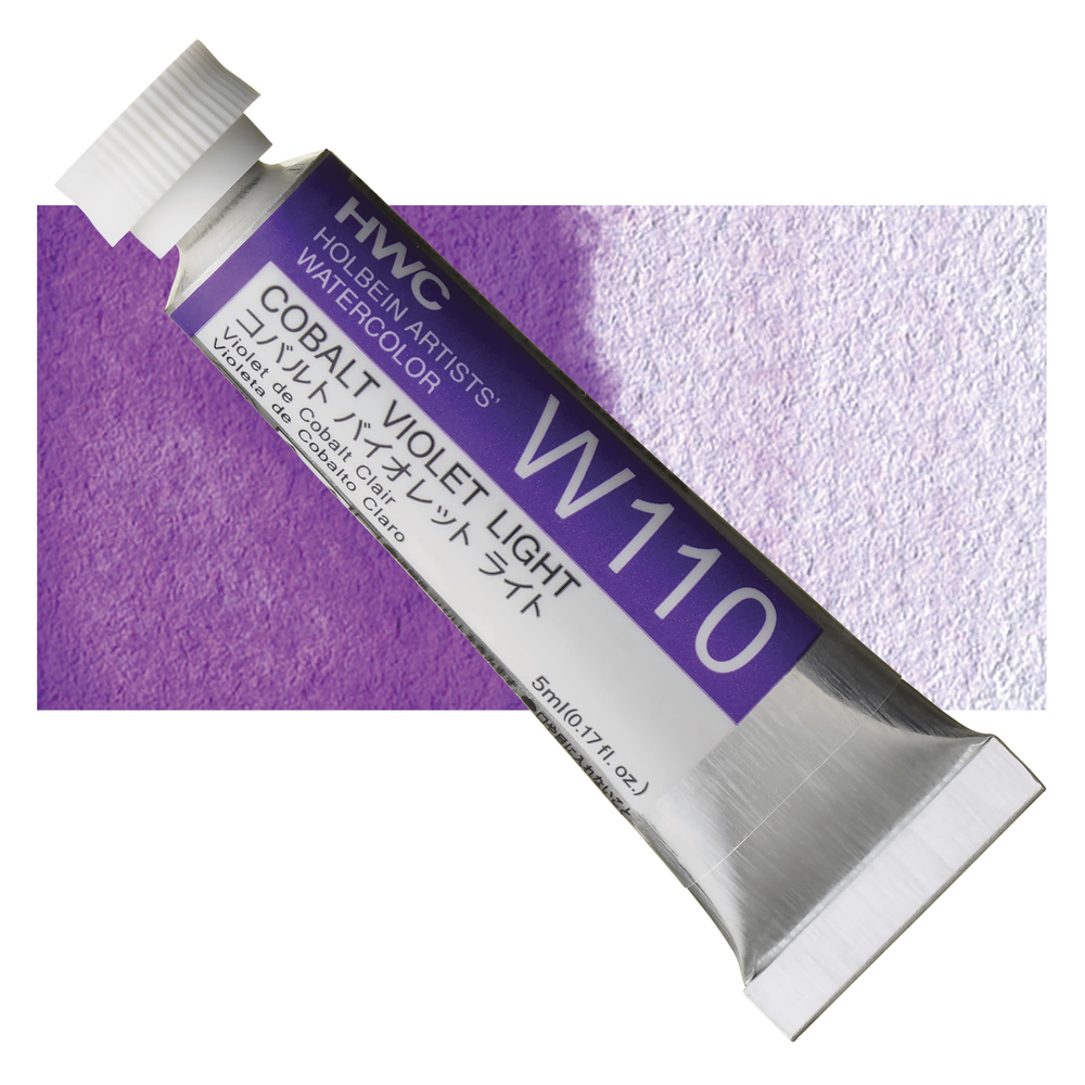Акварель Holbein 5 мл. 110 [F] Cobalt Violet Light