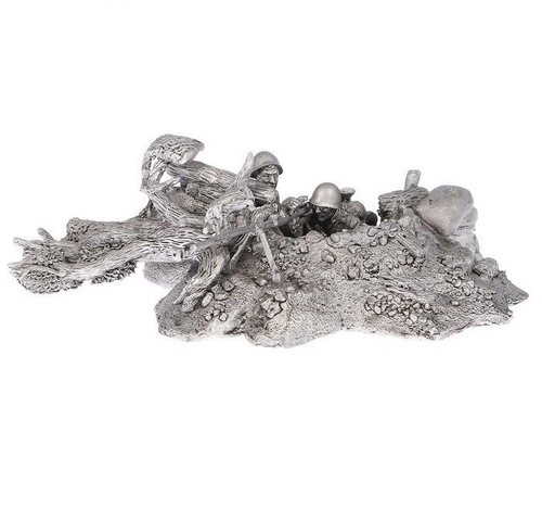 Оловянная композиция Бронебойщики в окопе