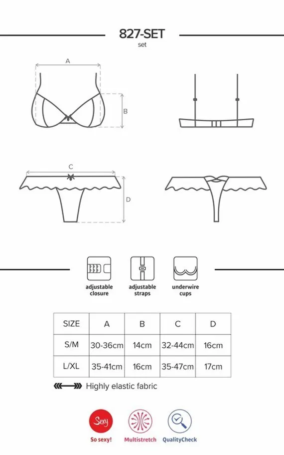 827 Set Комплект из 2 частей