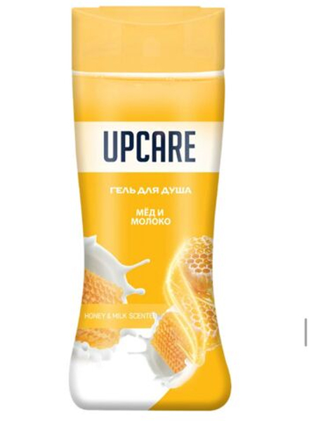 UPCARE МЁД И МОЛОКО ГЕЛЬ ДЛЯ ДУША 500МЛ*12