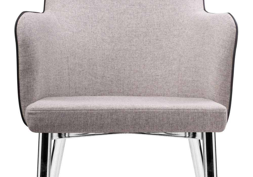 Стул на металлокаркасе Woodville Benza beige fabric