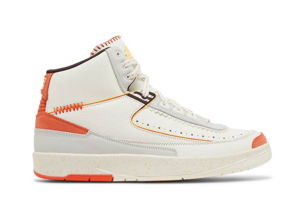 Кроссовки Maison Chteau Rouge X Jordan Air Jordan 2 Retro Sp "Orange And Sail"