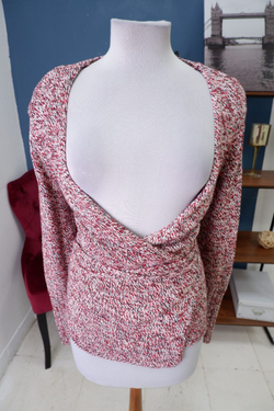 Жакет оригинальный трикотажный 42 размер