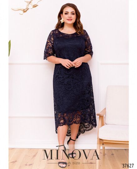 Платье 18-025-темно-синий Minova Фото 2