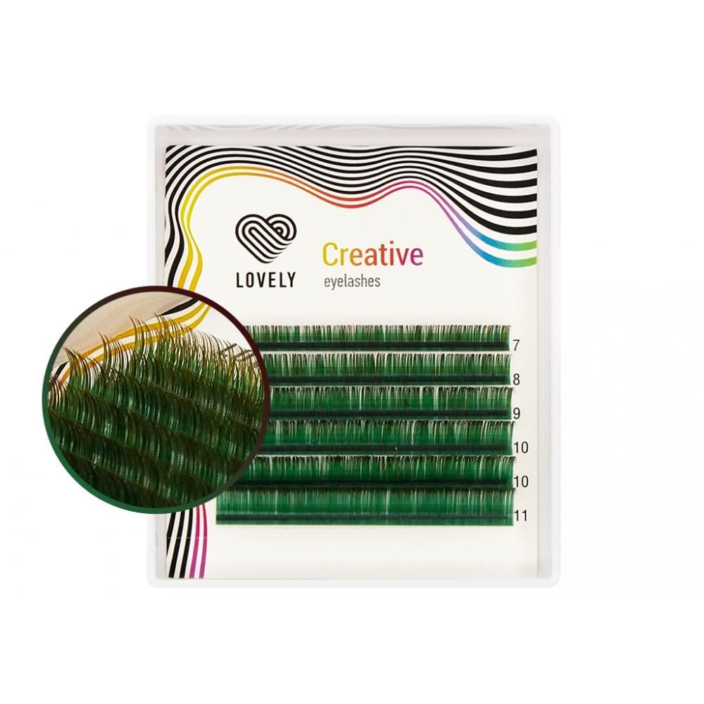 Lovely mix Color Tones Green C/0.10×10-14mm (6 линий)