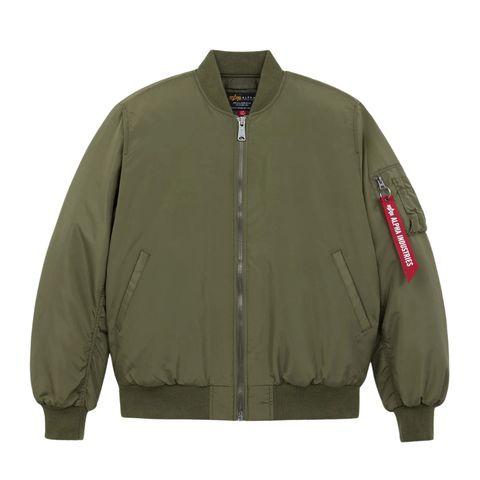 Бомбер Alpha Industries MA-1 Oxford Logo OG-107 Green (Зеленый)