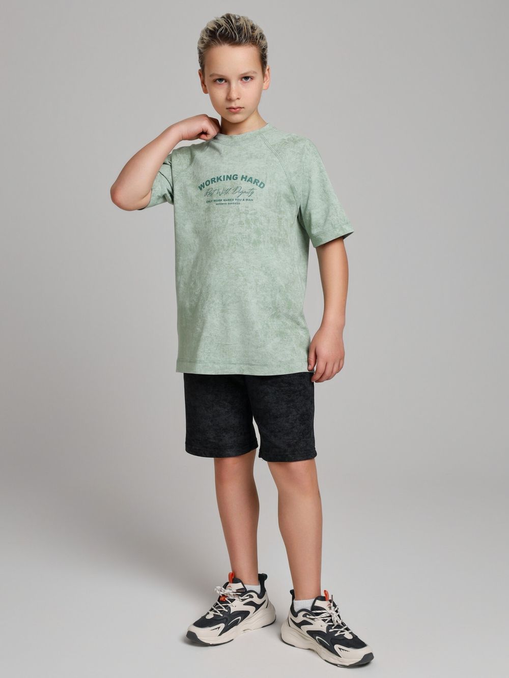 Фуфайка для мальчика Сидней-2 Виотекс ФИСТАШКОВЫЙ