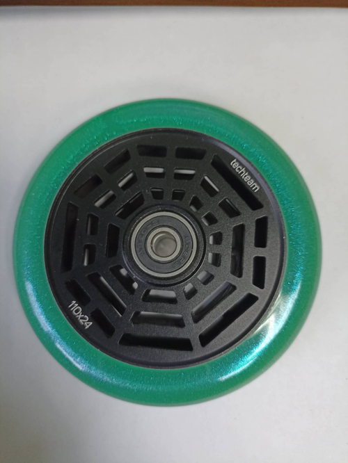 Колесо для самоката X-Treme 110*24мм, Web, emerald