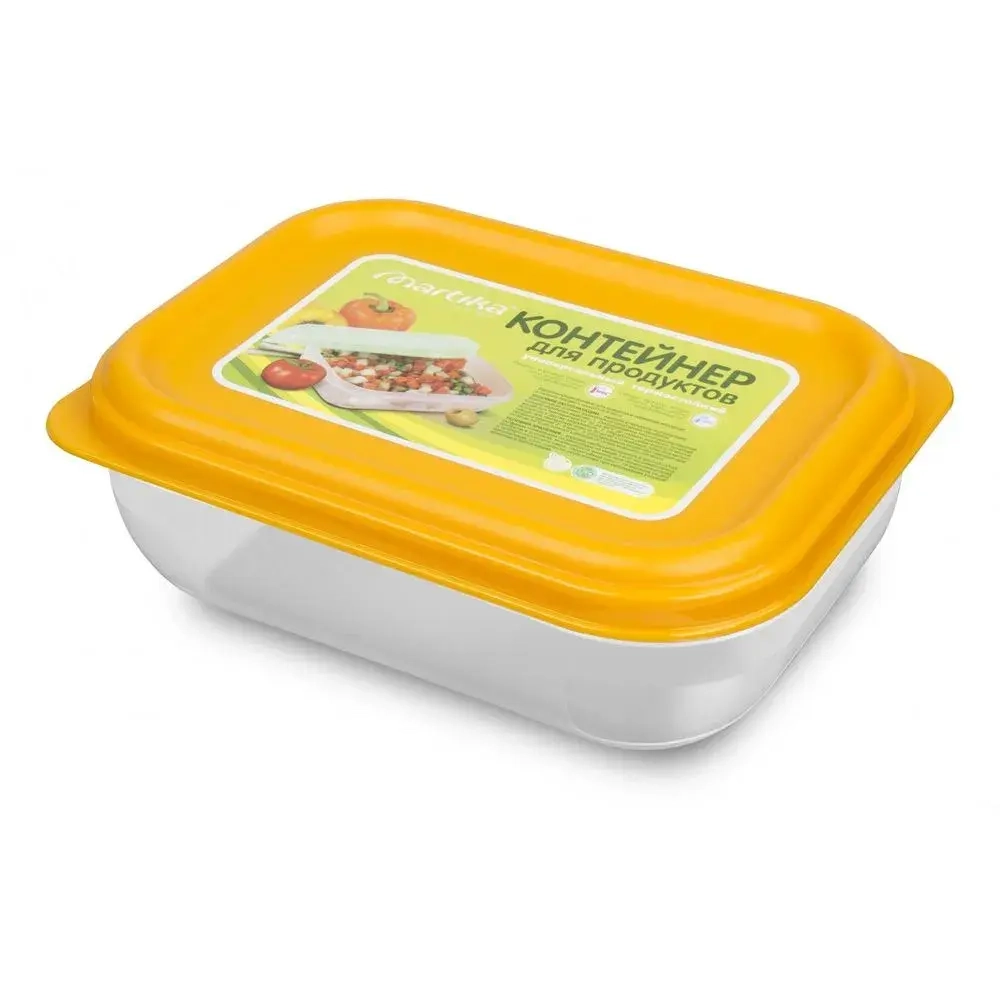 Контейнер для продуктов (свч) 1.35л С201 (комплект 36 шт)