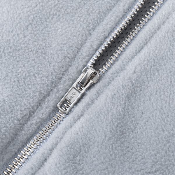 Толстовка Turbo fleece Zip серая - фото 8