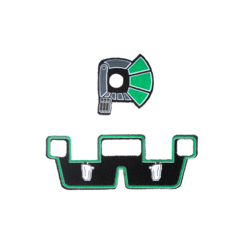 Комплект тканевых аксессуаров для клонов коммандеров (Цвета в ассортименте)