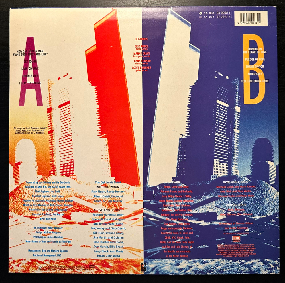 The Del-Lords - Frontier Days (Голландия 1984г.)