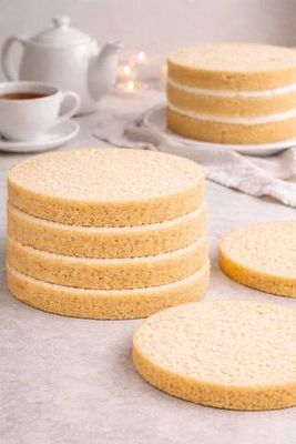 Бисквит ванильный d-20 см, 1 шт