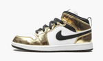 Air Jordan 1 Mid PS "Metallic Gold Black White"